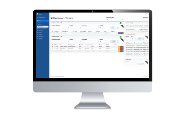 Desktop-App für den Innendienst Desktop-App für den Innendienst